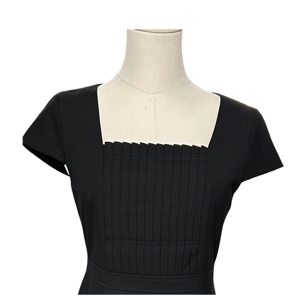 Women's Ann Taylor Cap Sleeve Midi-Length Lined Dress Size 0 - Picture 3 of 11